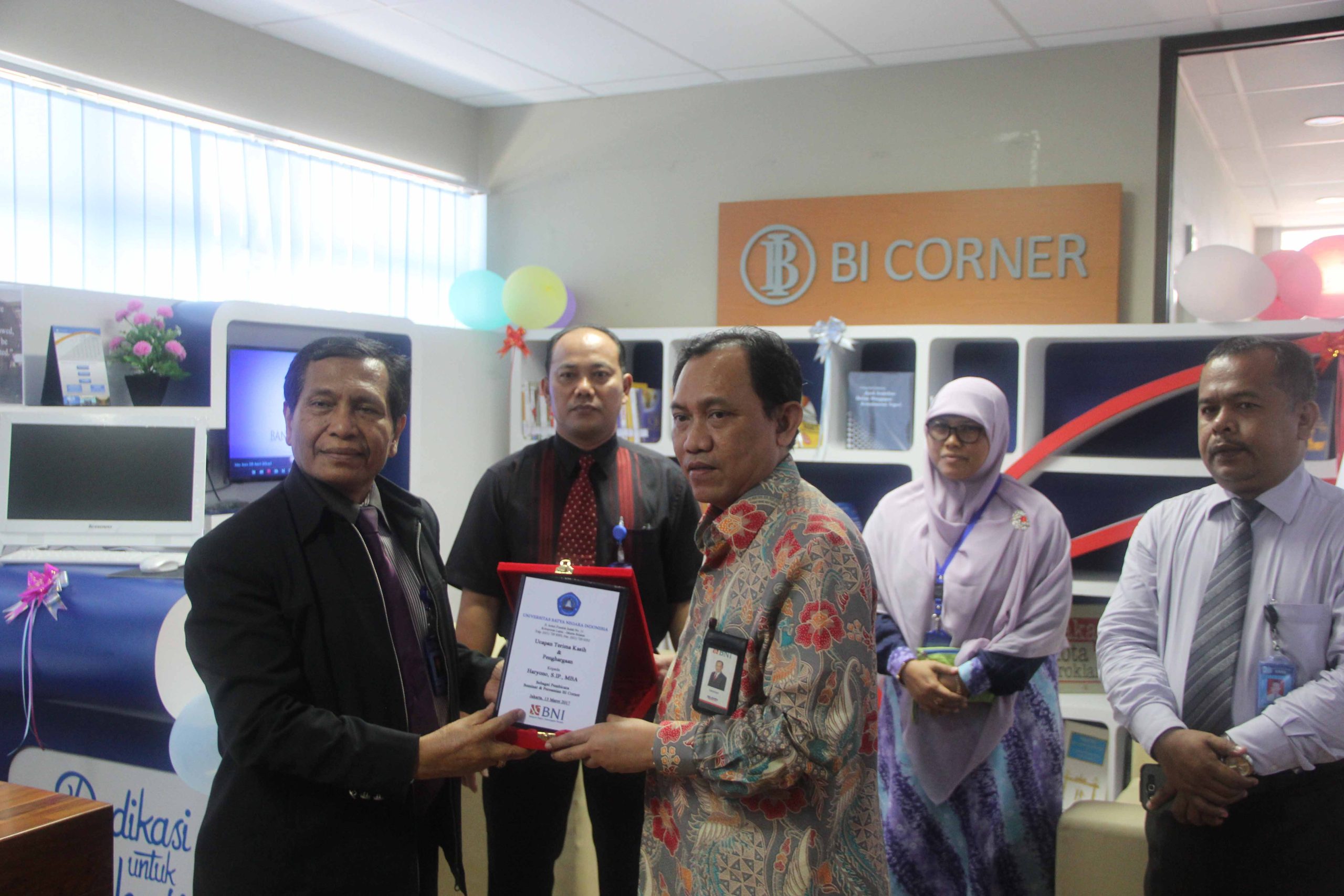 Peresmian Bank Indonesia Corner – 2017