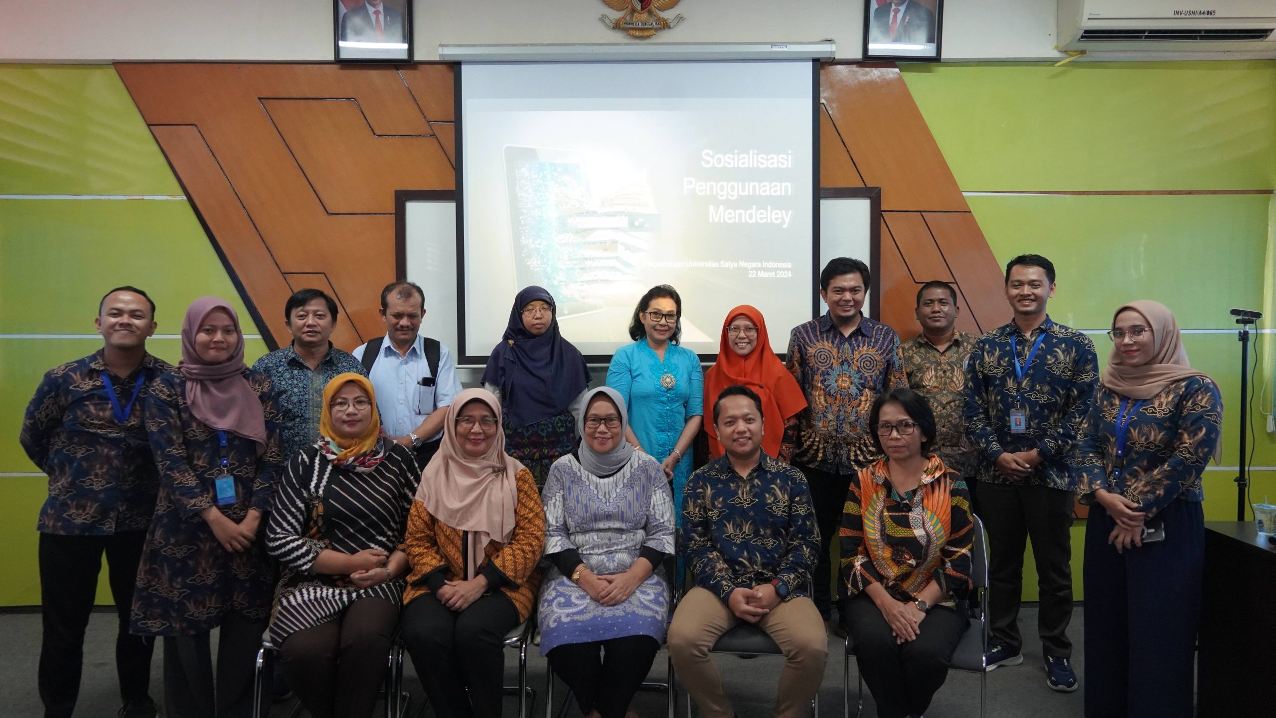 Pelatihan Mendeley untuk Dosen Universitas Satya Negara Indonesia – 02 Februari 2024