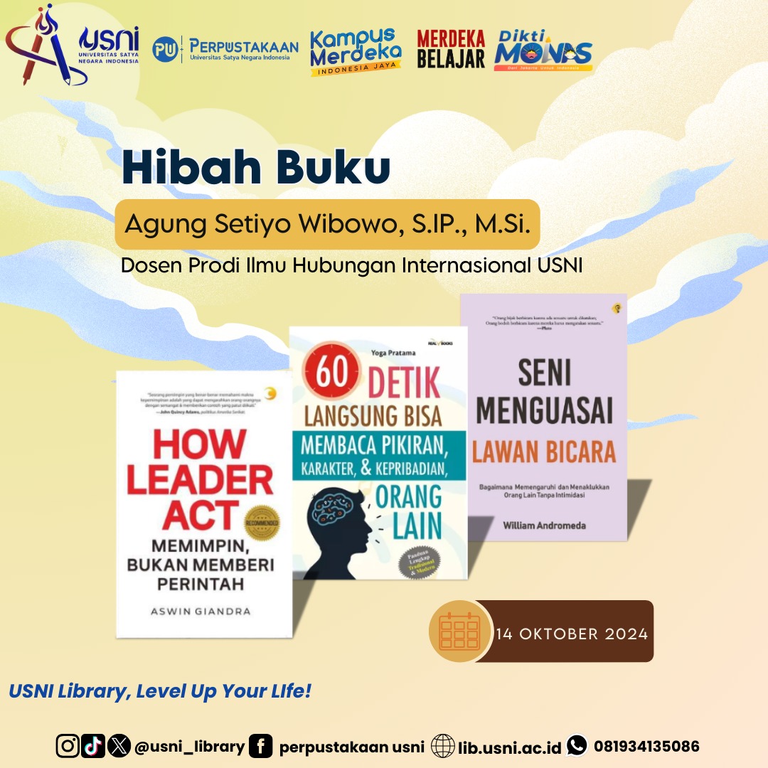 Hibah Buku – 14 Oktober 2024