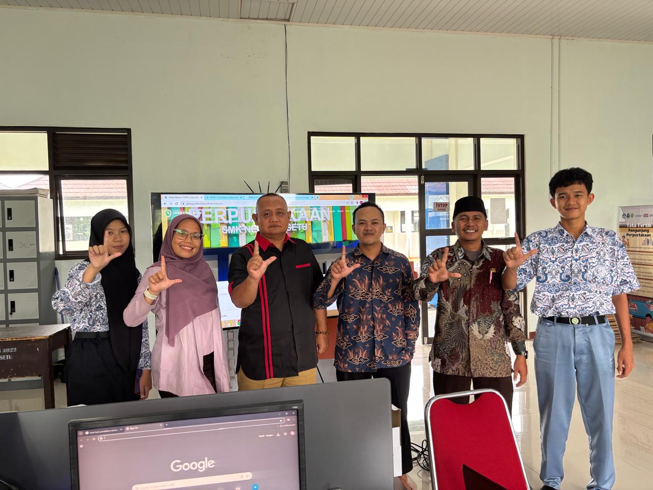 Pengabdian Perpustakaan SMK N 2 Setu – 08 Mei 2025