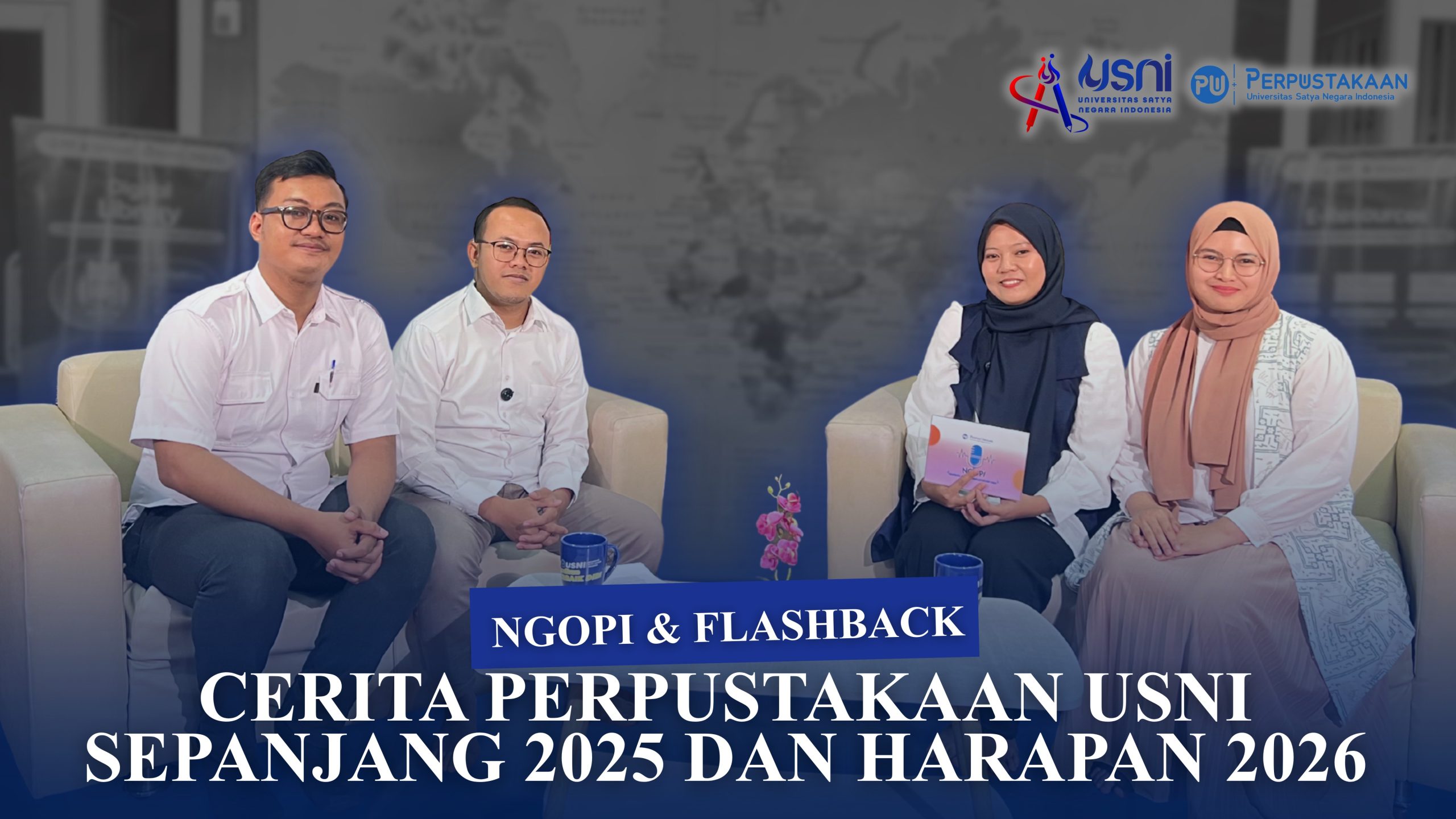NGOPI & Flashback : Cerita Perpustakaan 2025 & Harapan 2026 – 26 Januari 2026