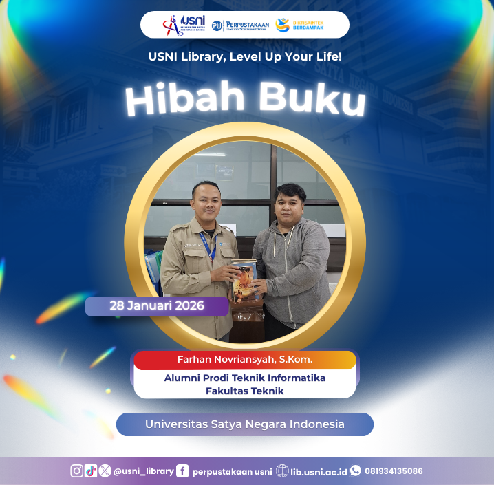 Hibah Buku Perpustakaan USNI – 28 Januari 2026