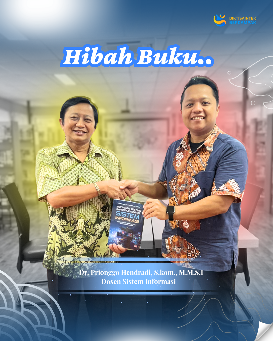 Hibah Buku Perpustakaan USNI – 9 Februari 2026