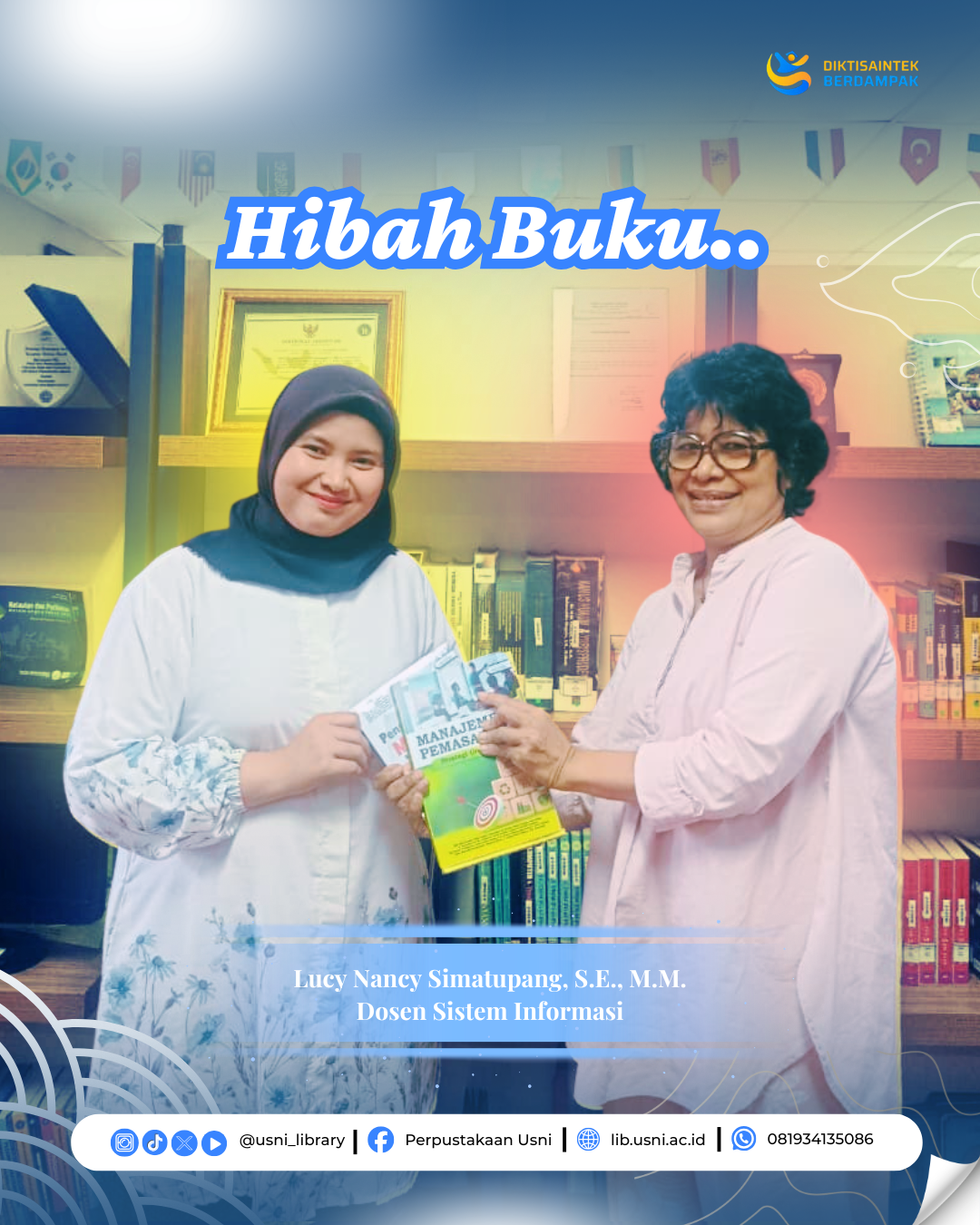 Hibah Buku Perpustakaan USNI – 2 Februari 2026