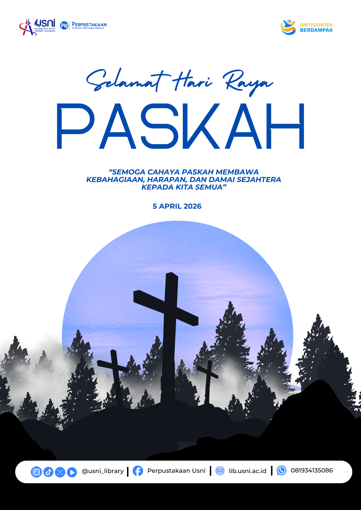 SELAMAT HARI RAYA PASKAH – 5 APRIL 2026