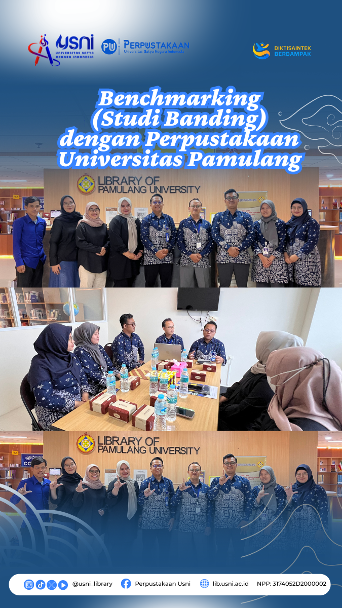 BENCHMARKING (STUDI BANDING) DENGAN PERPUSTAKAAN UNIVERSITAS PAMULANG