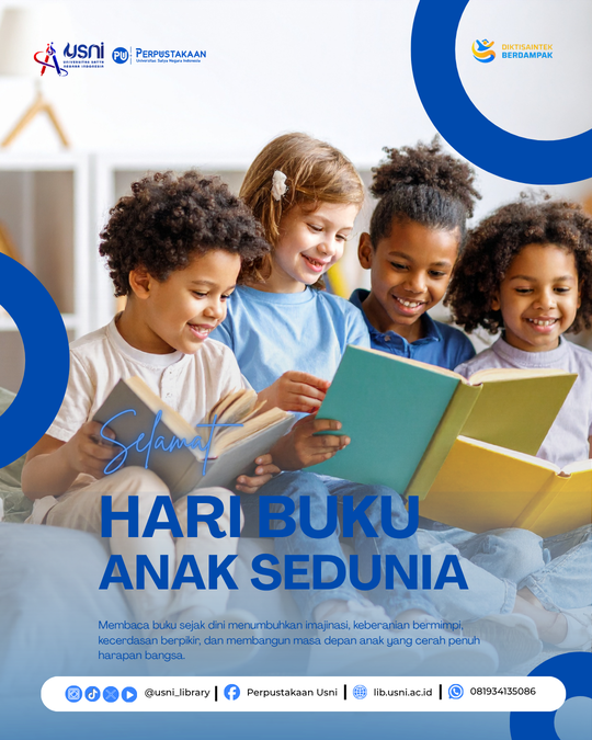 SELAMAT HARI BUKU ANAK SEDUNIA – 2 APRIL 2026