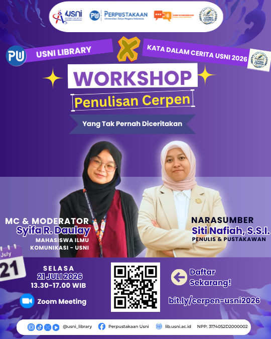 Workshop Penulisan Cerpen : Yang Tak Pernah Diceritakan