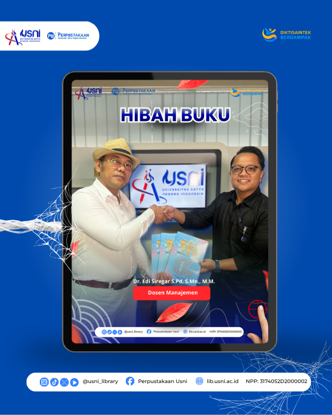 Hibah Buku DR. Edi Siregar, S.Pd., S.Mn., MM.