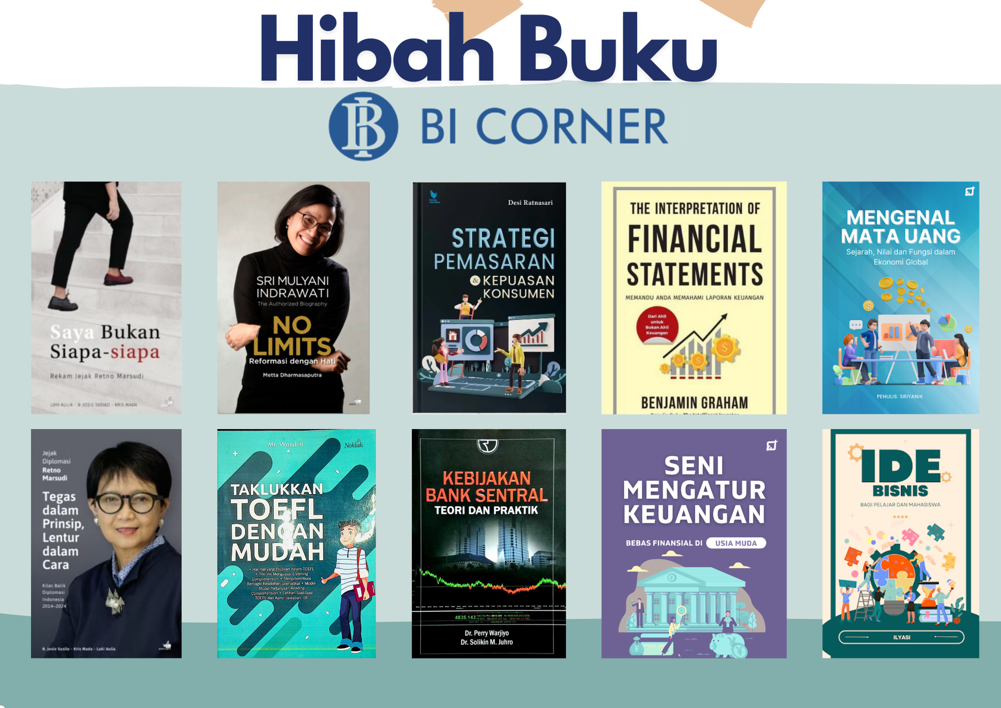 Hibah Buku dari Bank Indonesia – 06 Desember 2024