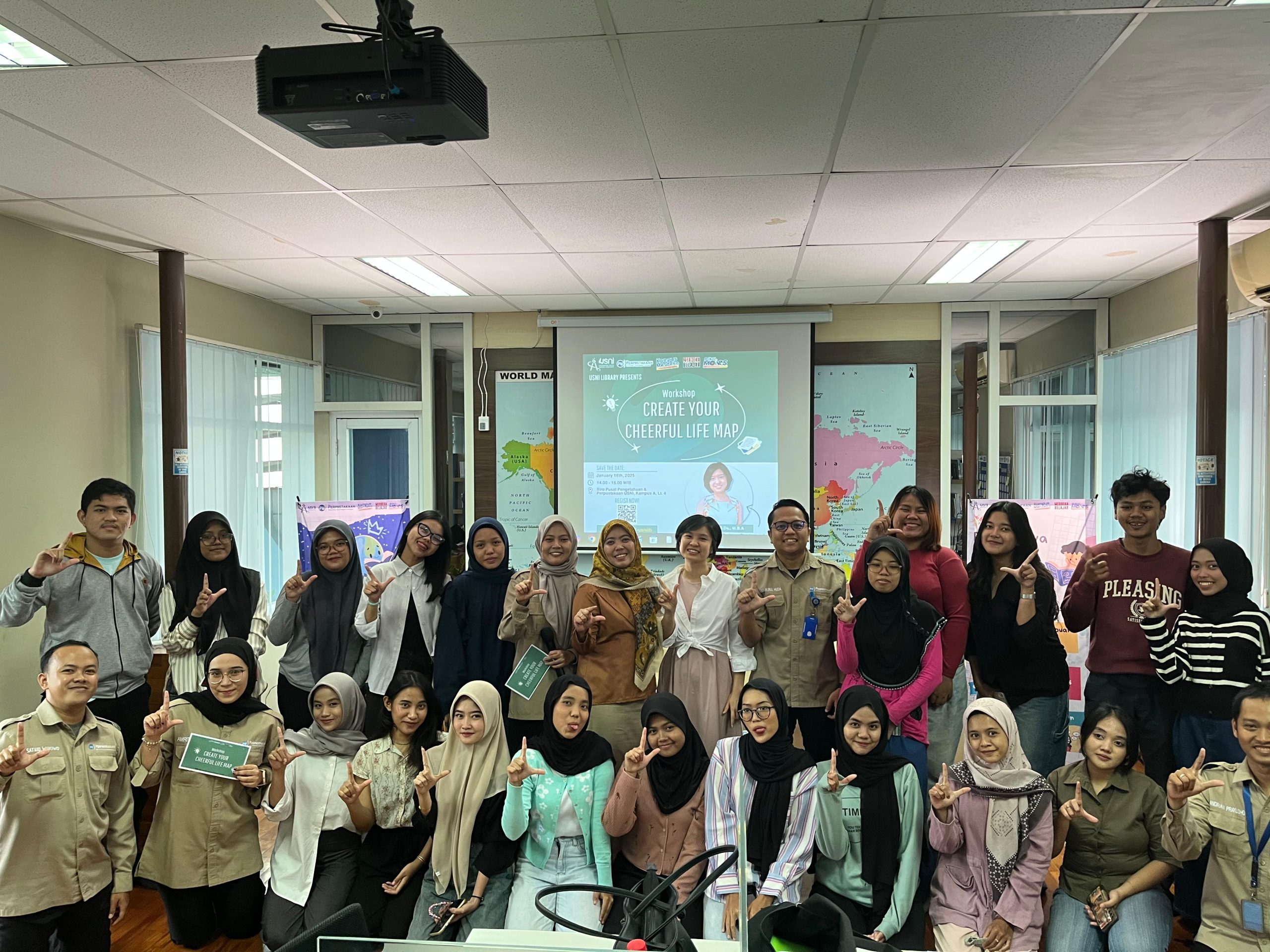 Workshop Create Your Cheerful Life Map – 16 Januari 2025